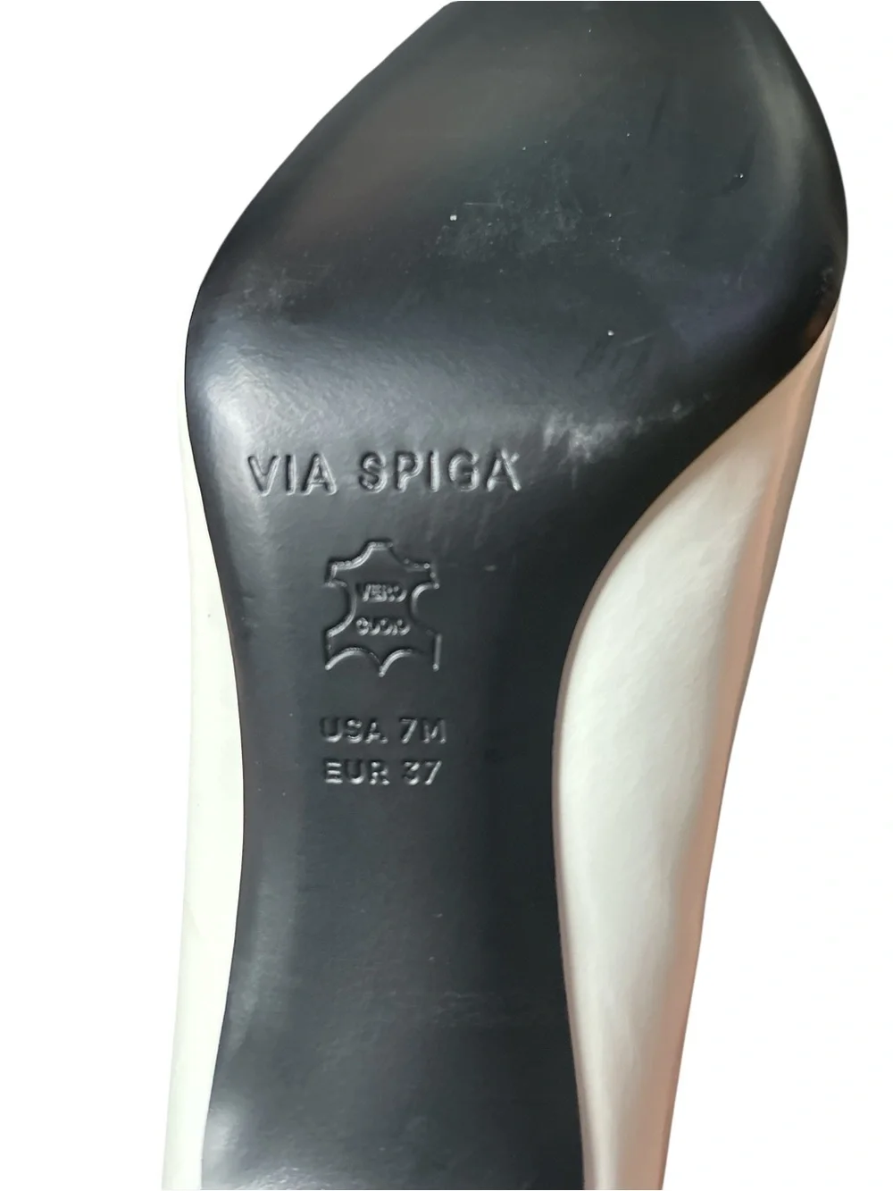Via Spiga White Pointed Toe Ankle Booties Patent Leather Ankle Boots